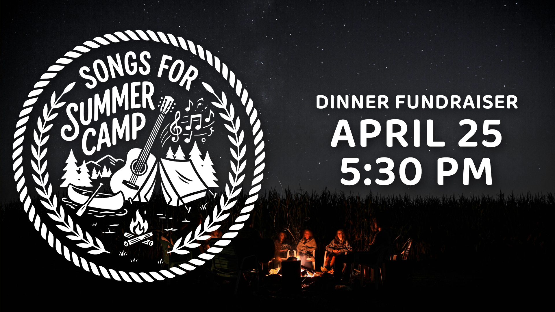 Songs for Summer Camp Dinner Fundraiser
