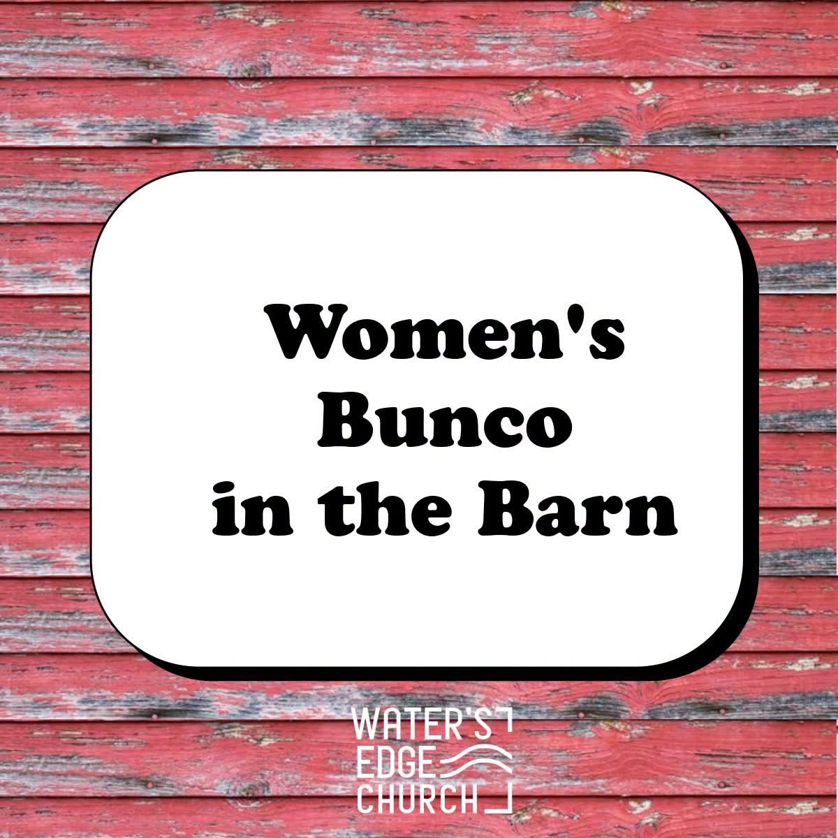 Women's Bunco in the Barn